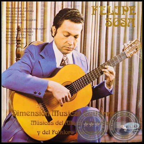  DIMENSIÓN MUSICAL GUITARRÍSTICA - Intérprete: FELIPE SOSA - Año 1980